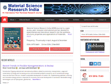Tablet Screenshot of materialsciencejournal.org